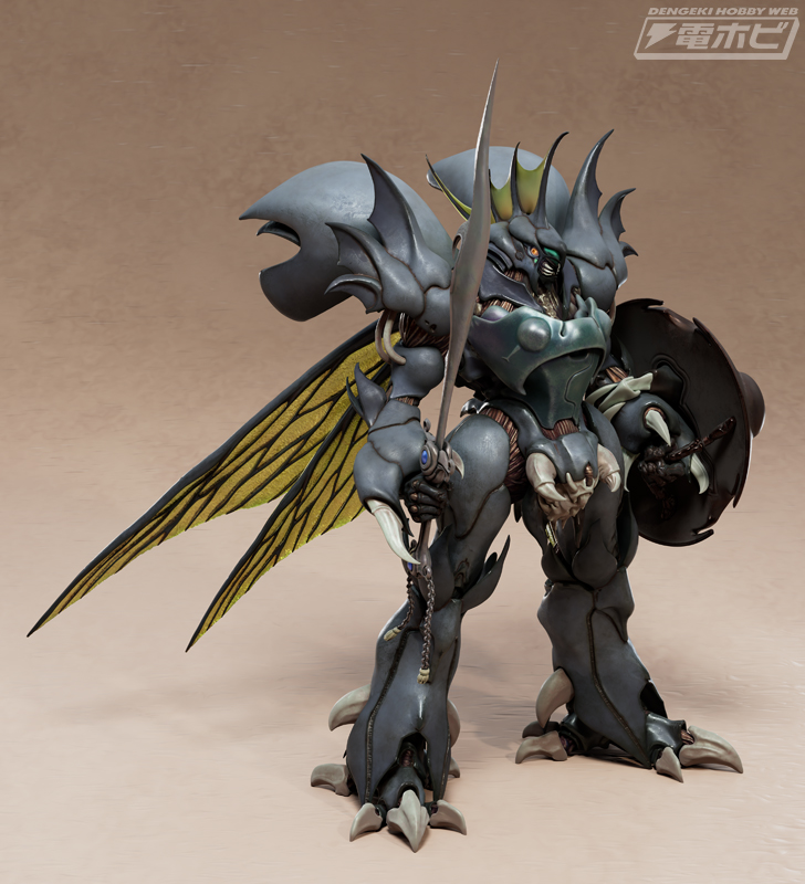 hobby_magazine's tweet photo. 【今週の話題】『聖戦士ダンバイン』のプラモデル #PLAMAX 第3弾に「#ギトール」が登場！ポーズ固定モデルならではの造形美と完成度に刮目せよ！

https://t.co/wvur6igm6Q https://t.co/lq9rdIJLju