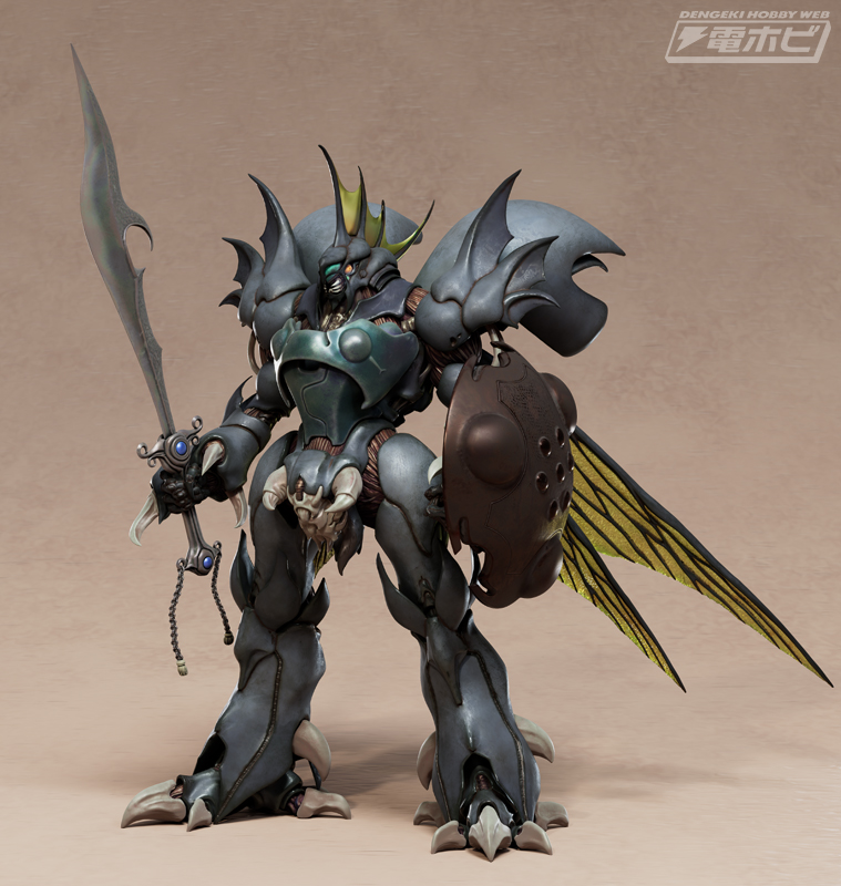 hobby_magazine's tweet photo. 【今週の話題】『聖戦士ダンバイン』のプラモデル #PLAMAX 第3弾に「#ギトール」が登場！ポーズ固定モデルならではの造形美と完成度に刮目せよ！

https://t.co/wvur6igm6Q https://t.co/lq9rdIJLju