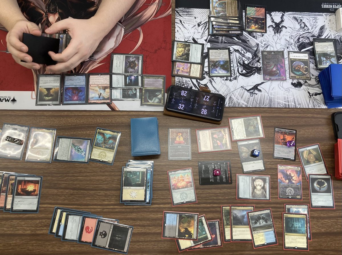 TCG_library's tweet photo. 日曜日のMTGコマンダー交流会甘口/辛口は合計7名様で行われました‼︎
ご参加頂きました皆さま、ありがとうございました😌

#カードショップライブラリ
#統率者デー https://t.co/zi28TVu5sL