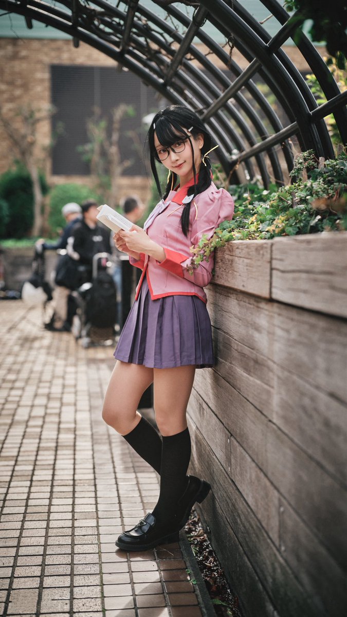 sirotan_0111's tweet photo. _

        何でもは知らないわよ
　　　知ってることだけ
_
 cosplay 物語シリーズ 羽川翼 https://t.co/PED9acbW1w
