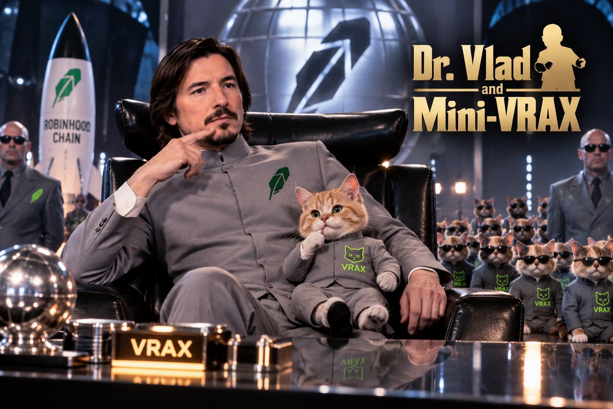 corvosnigrum's tweet photo. One billion $vrax  @vladtenev @RobinhoodCrypto @VraxERC https://t.co/JCPqESMRUX