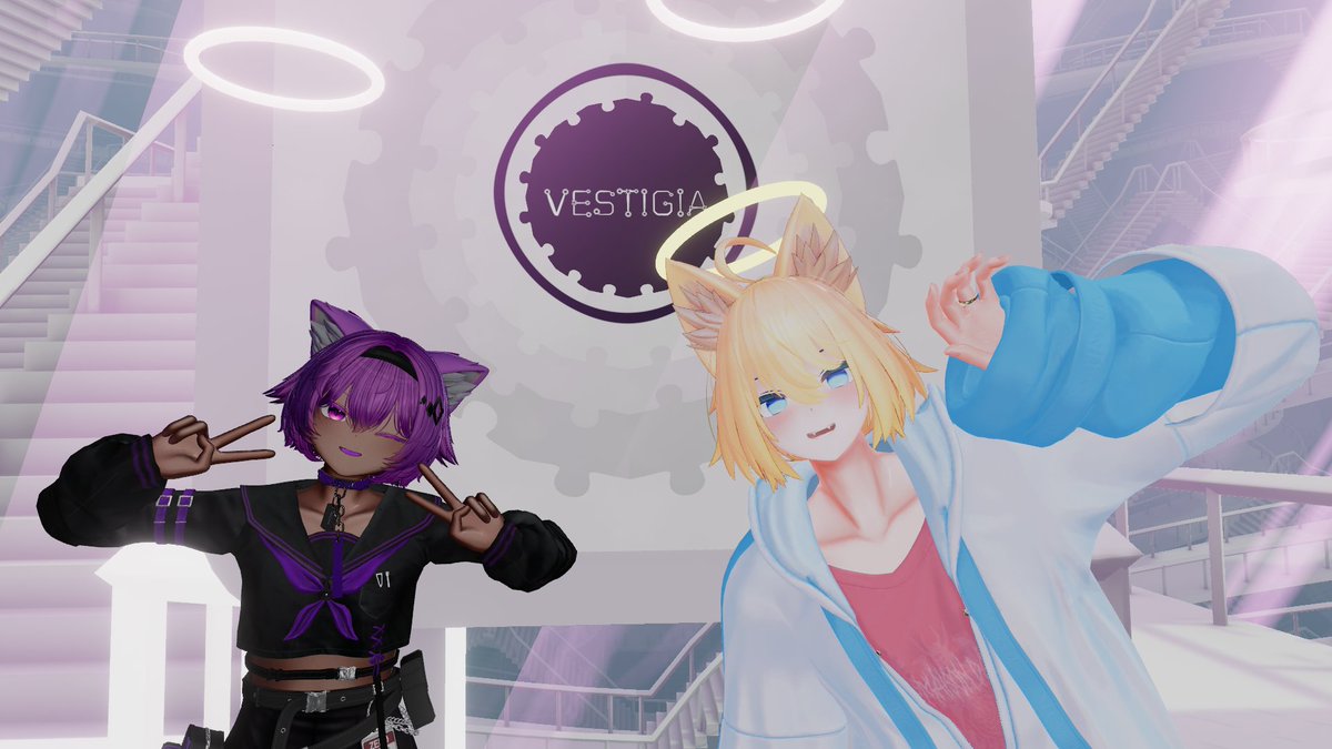 seria254117's tweet photo. そして、Vestigia Orbisへ行ってきました！
音の鳴る楽しいワールド！ほんとうにおもしろかった！
VRでこんなたのしい体験をさせてもらえるなんて、しあわせすぎてずっと「たのし～！！！」って叫んでました！
みんなも行こう！そして光と音になろう！
https://t.co/38reu7ZtcW https://t.co/5ocwTg5jnN