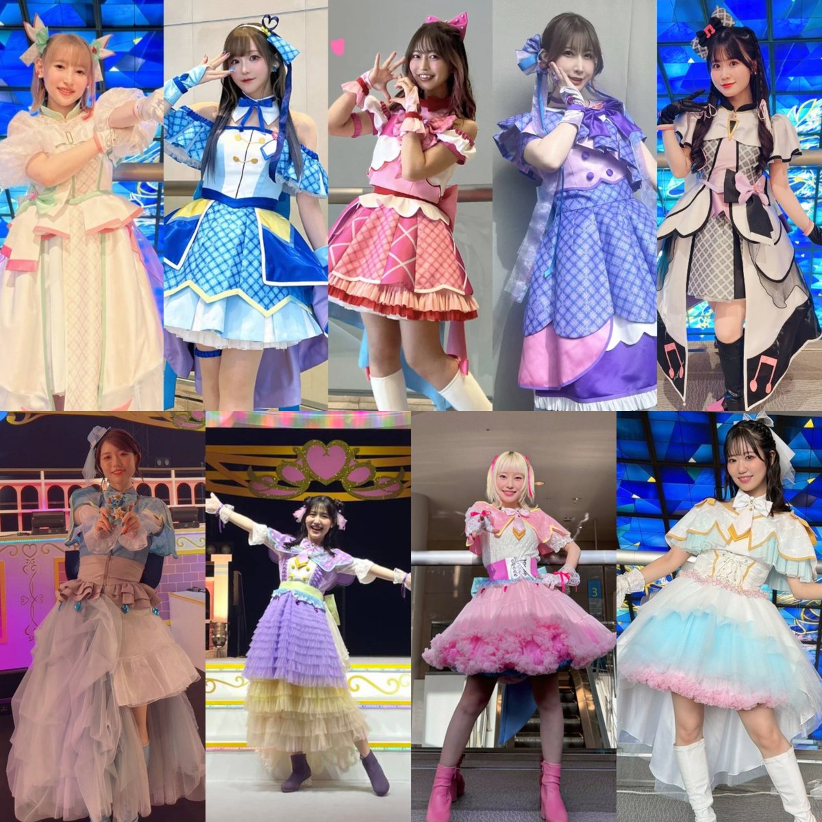 yattemnkchwkrn's tweet photo. Precure seiyuus have come a long way... Sure, it's still not 100% accurate, but starting Kimipre last year the costumes that the girls wear in live concerts actually look as close as possible to their respective character's

pls keep doing this until my oshi voices a Precure 🙏 https://t.co/qtVtxUOQ6x