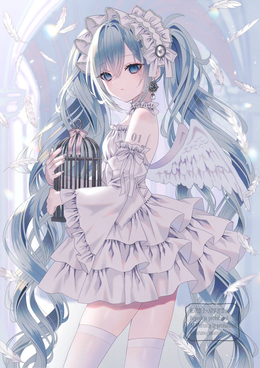 paruno_marron's tweet photo. 天使ミクさん🪽

#天使の日 https://t.co/BaDXVNS4Bn