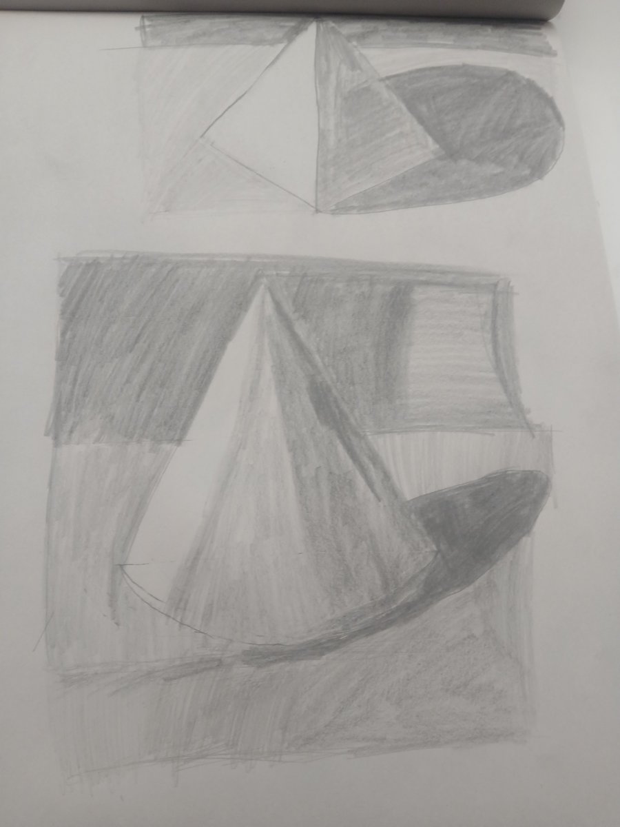 UniversalOwvcz's tweet photo. @WebTheArt I haven't been doing digital work as often because of college, but I have been doing some stuff in the class with the last one being real still-lifes I used and drew out of charcoal (good for shading, but real messy) https://t.co/UPYYt2BDvn