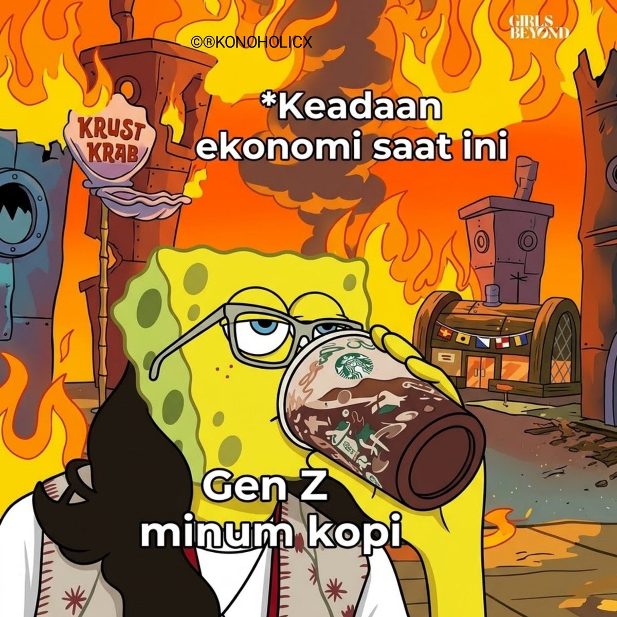konoholicx's tweet photo. yg penting kopi dulu. https://t.co/KdHNu7faPe