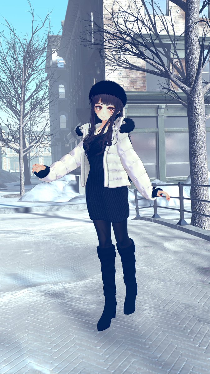 0_your_song_0's tweet photo. World:Carnelian Town - Snowy Morning
By Nekoro
#vrc華夜 #セレコル
tights:#Cant_C 様
hair:きりはら製作所 様
boots:Miss-Kitty 様 https://t.co/iv7nVqlfjO