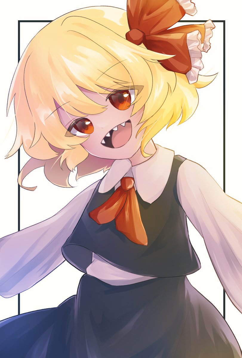 tetanura51's tweet photo. #東方Projectㅤㅤㅤㅤ 
ルーミア https://t.co/fGOoSv4XKj