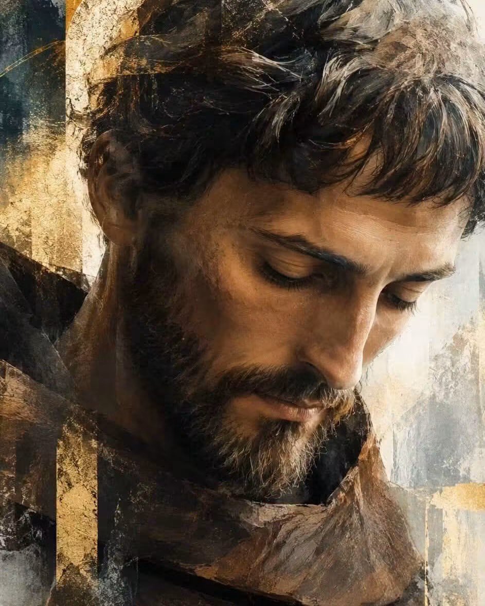 Pdre_Rafa's tweet photo. San Francisco de Asís descubrió una verdad que el mundo suele olvidar: la grandeza del hombre no se mide por lo que posee, ni por el reconocimiento que recibe, sino por lo que es delante de Dios. Por eso podía decir: "Lo que somos ante Dios, eso somos y nada más". https://t.co/NYqNrsvyLh