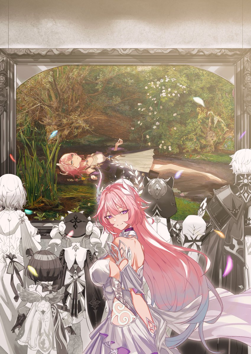 ls08b's tweet photo. 「オフィーリア」 https://t.co/FWOCs9x2P2