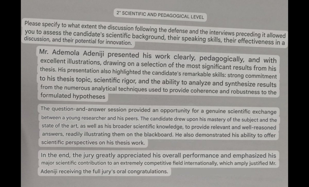 Demo4show's tweet photo. Many of the skills listed in my PhD defense evaluation were what I acquired during my Erasmus Masters Program through the many weekly presentations.

Make sure you put in a strong Erasmus Mundus Scholar application this year to make a strong case for your own spot.

Good luck !

🫡