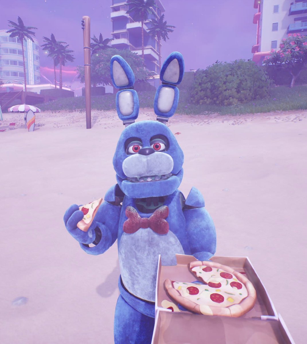 MrBonnieWoods's tweet photo. Bonnie eating pizza 🍕 https://t.co/Ih4eFrgYGB