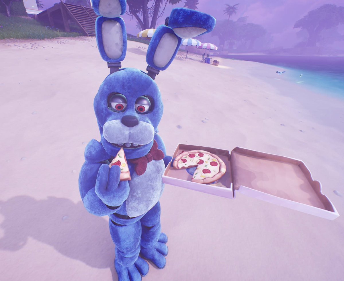MrBonnieWoods's tweet photo. Bonnie eating pizza 🍕 https://t.co/Ih4eFrgYGB