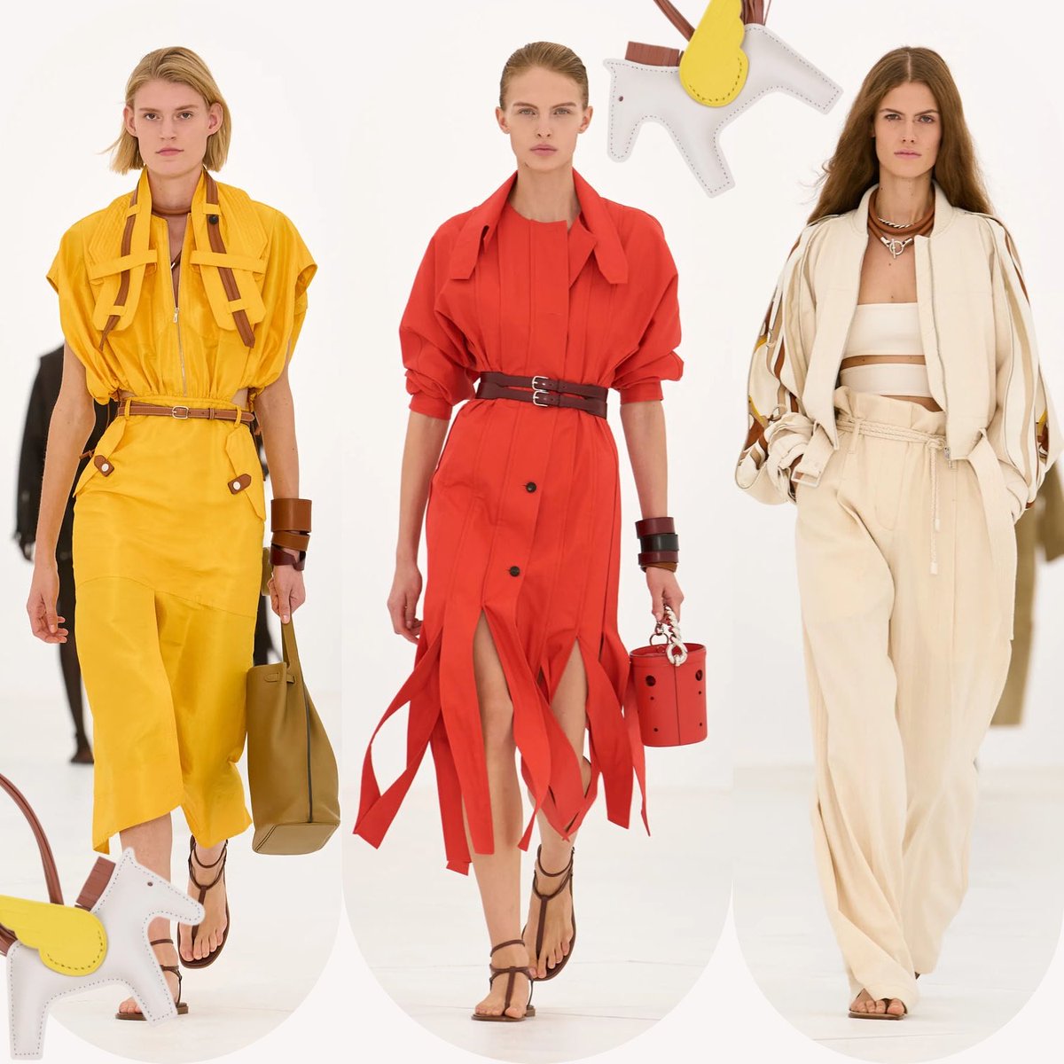 runwaymagazine's tweet photo. #Hermes Spring Summer 2027 “The Aerodynamics of Savoir-Faire”. Story by #RunwayMagazine : https://t.co/uhMPnpRTqA @runwaymagazine https://t.co/VJa0yi8KmL