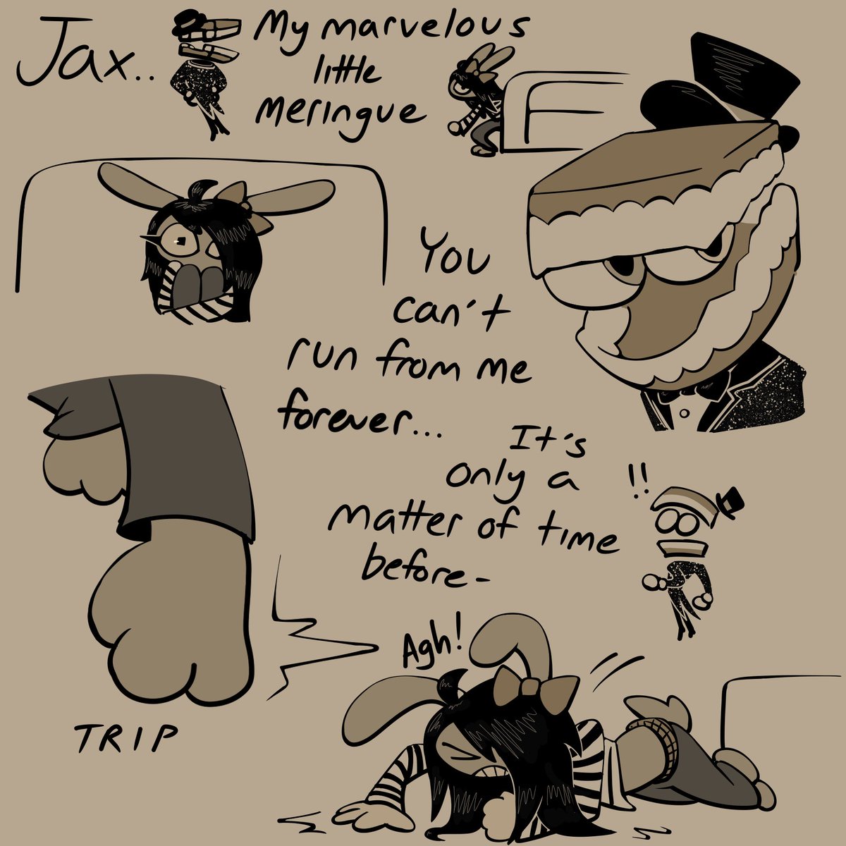 72snakes_jpeg's tweet photo. #Sweettoothtober Days 4 + 5: cat and mouse + size difference 

Idek if this fits the day 4 prompt but I’m gonna be lazy and count it anyway

#digitum #tadcvore https://t.co/tfCrR5fMjE