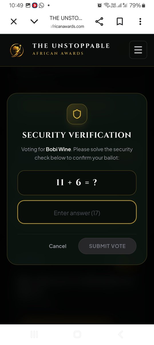samuelForchange's tweet photo. Voting kalasi https://t.co/HEuPEDcPws
