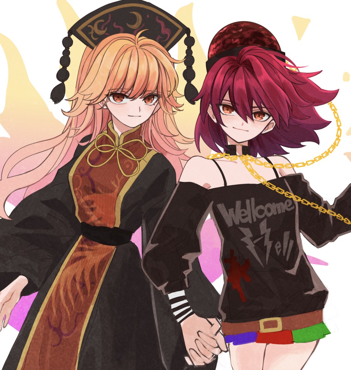 saikororin's tweet photo. 純狐とへカーティア https://t.co/0HOaEoxgmL