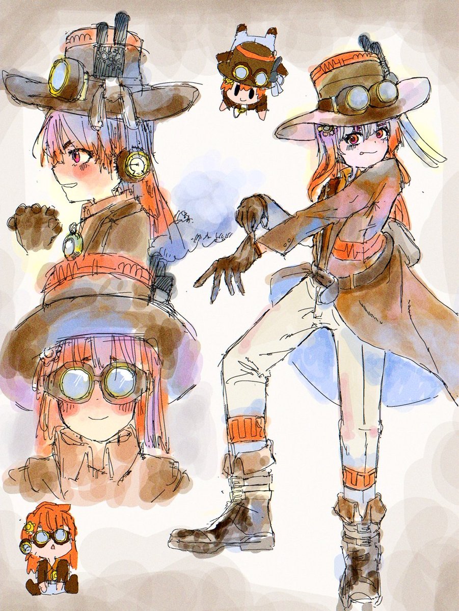 wusson156's tweet photo. 勝手にfa描かせていただきました…！
デザイン良すぎる……暴走するとき煙出してきそうｽﾞﾓ
#足立レイ https://t.co/6mO8qwKa4E