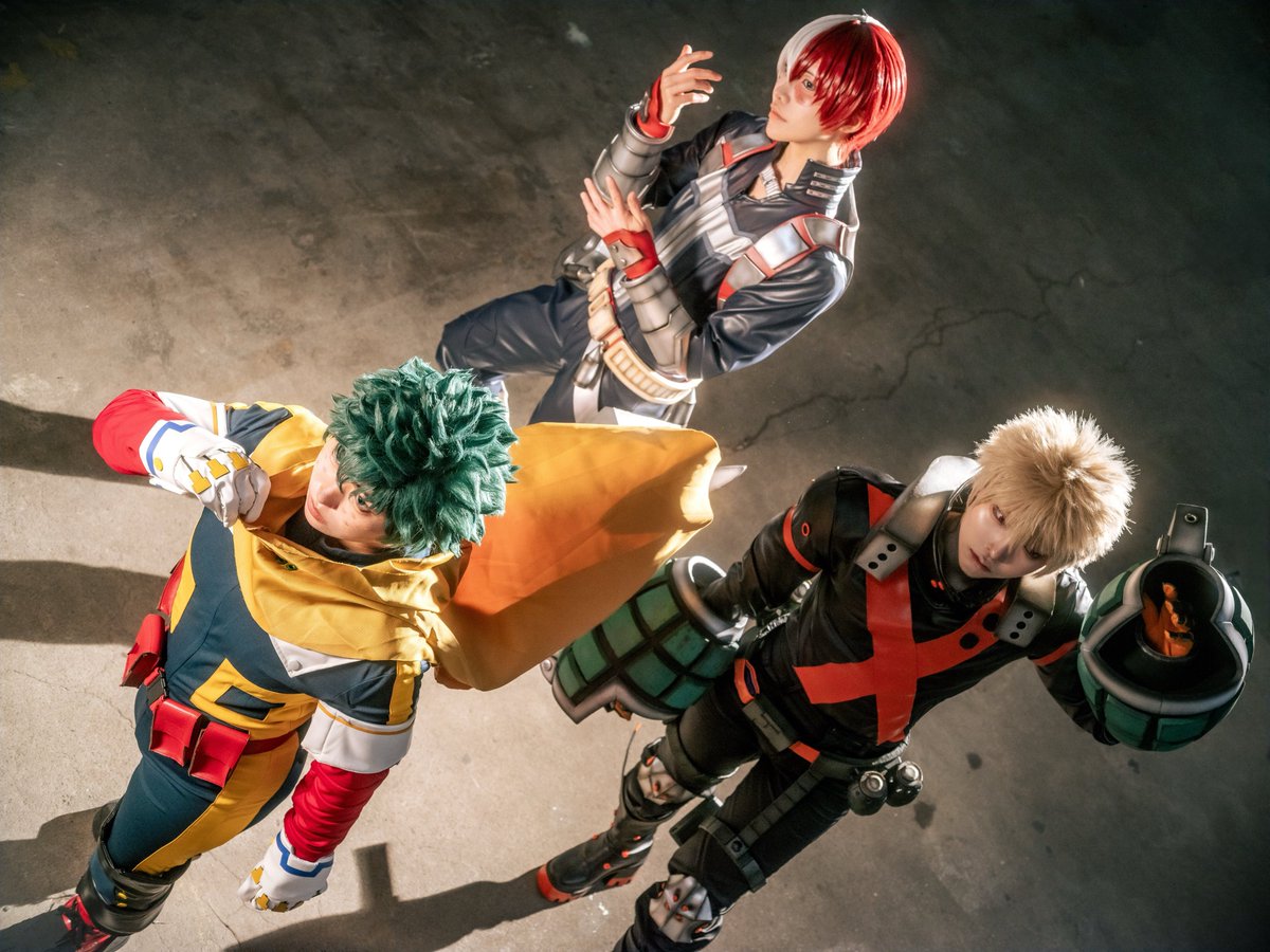 ofucosmen's tweet photo. ⚠️cosplay/コスプレ

オリジン

🥦:@tooowa0 
💥:@_arucos_ 
🍰:おふ

photo by てっちさん
（@shin_tecchi ） https://t.co/qgtTOgpM9I