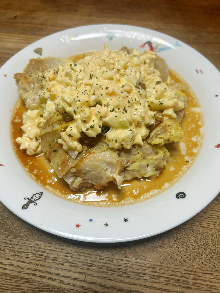 yozora_come's tweet photo. 旅行で食べたチキン南蛮が美味しすぎて、家で作ったけど難しい…！ https://t.co/jsH8ZnFslk