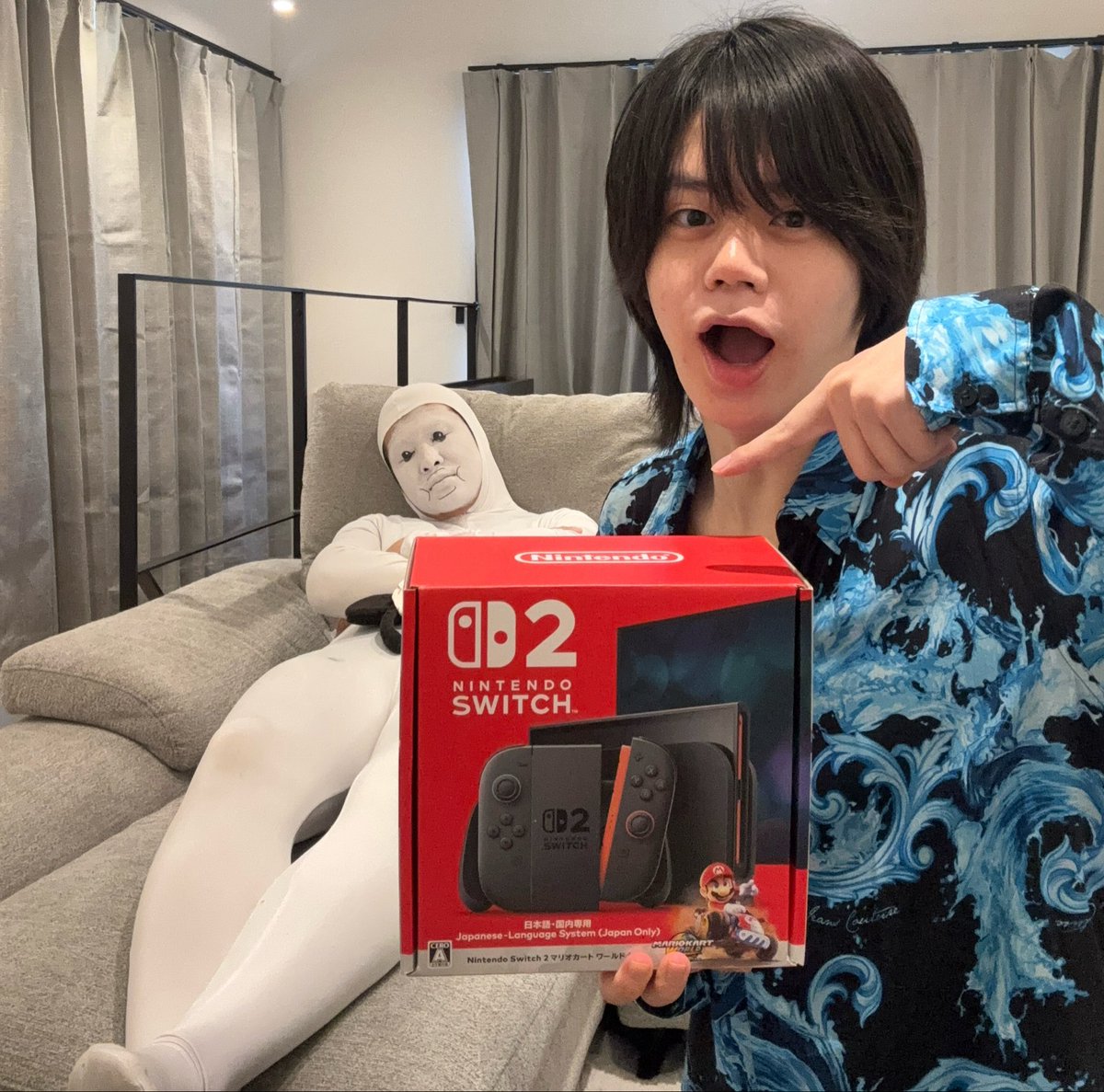 shunpix_x's tweet photo. ‼️プレゼント企画‼️

🎉【Switch2】🎉

友達が最近奮発してプレゼント企画してるので、ぼくも便乗します！

リポストとフォローで1名さまにプレゼント！！ https://t.co/xPBN9qlc0i