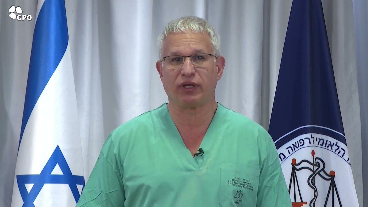 LDJuive's tweet photo. « Le mal incarné » : Le professeur Chen Kugel, le plus grand médecin légiste israélien révèle des preuves inédites du 7 octobre
https://t.co/2Z4Q91BbT4 https://t.co/hfp92Y1qYx