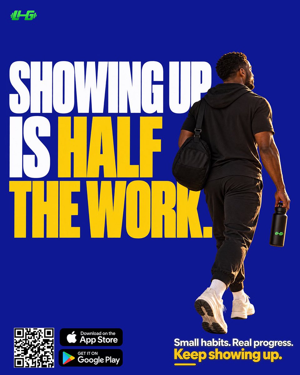 TheSidneySpace's tweet photo. Just a reminder that showing up is already half the battle. Those small habits really add up over time. Keep going and keep showing up, no matter what! 

#thesidneyspace #ltg https://t.co/UVNA2baD2c