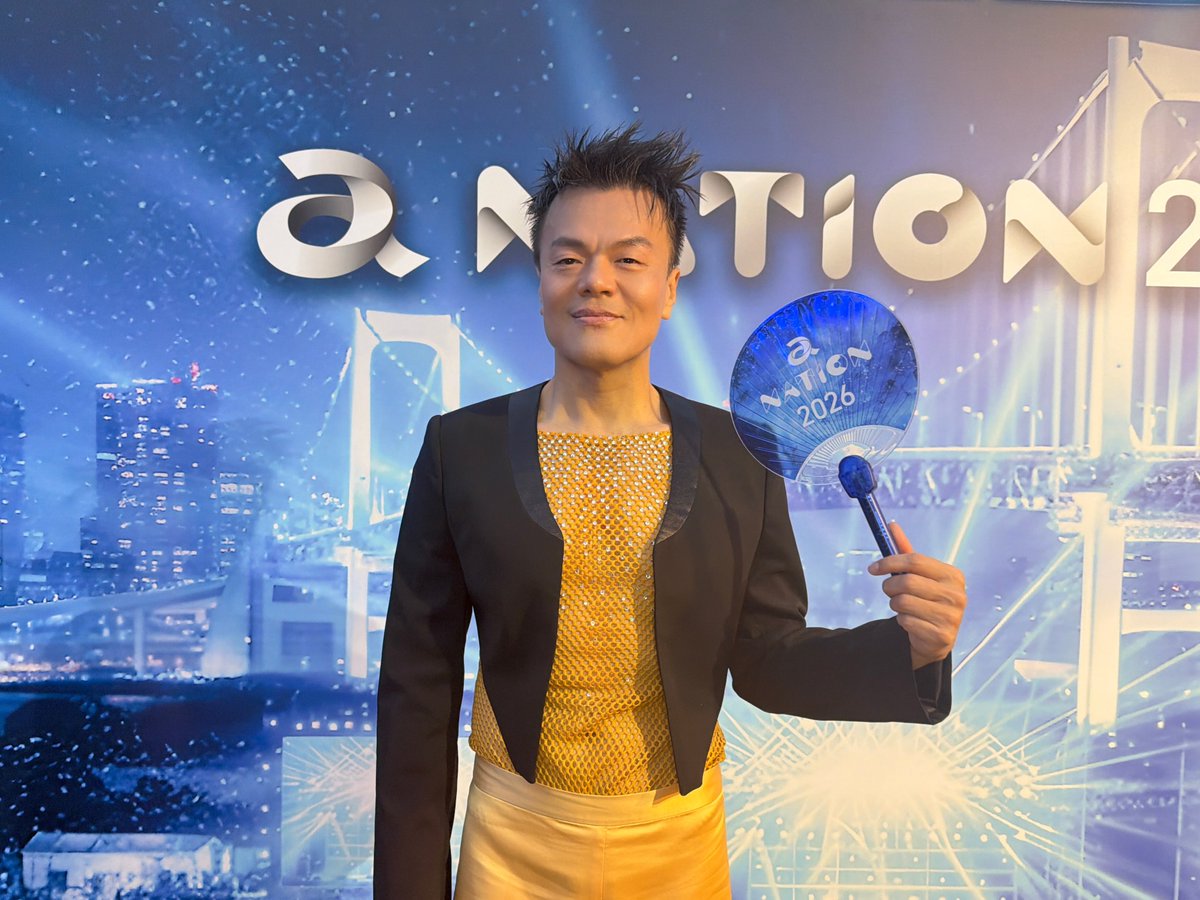 JYPE_JAPAN's tweet photo. J.Y. Parkが #anation2026 に出演させていただきました！

J.Y. Parkお馴染みの楽曲から
日本で初めて披露した「WET」のステージまで！
皆さん、お楽しみいただけましたか？✨
盛り上がっていただき、ありがとうございました！

次は日本公演でお会いしましょう☺️

#JYPark #박진영 https://t.co/1HMAYjm9nV