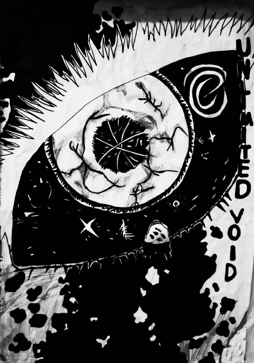 Vanythac's tweet photo. Day 2 of posting one of my drawings can yall tell me what I could do better #gojo #jogo #drawings #limitless #fyp https://t.co/Gda9BZeMeH