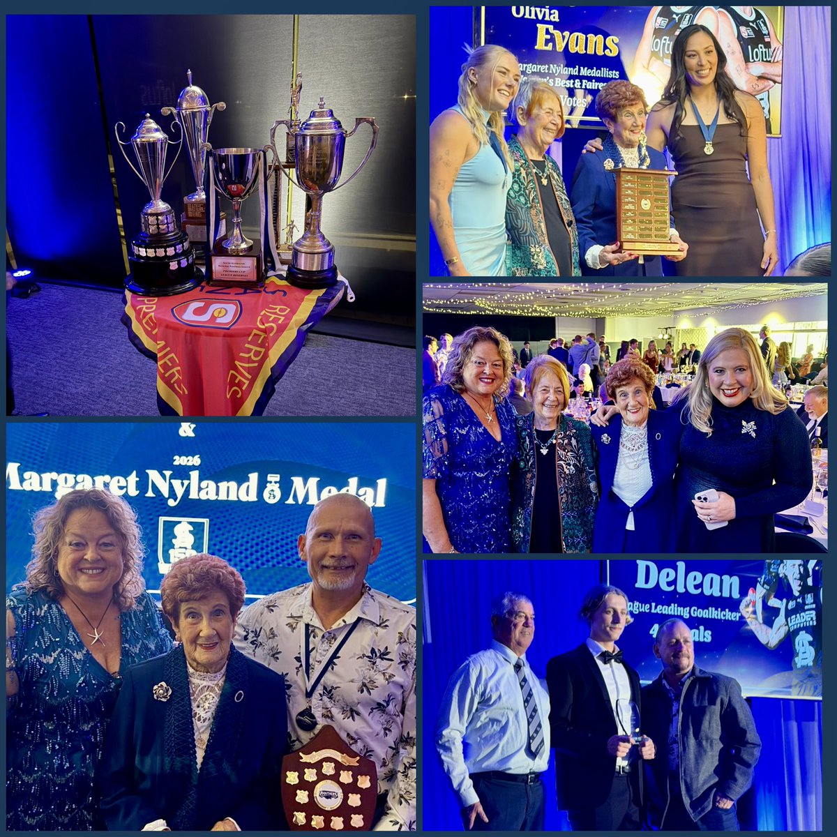 NatCookMP's tweet photo. Congratulations to all South Adelaide Football Club award winners, repeat, joint, first time, you’re all awesome 💙 https://t.co/M6Wfs28U1f