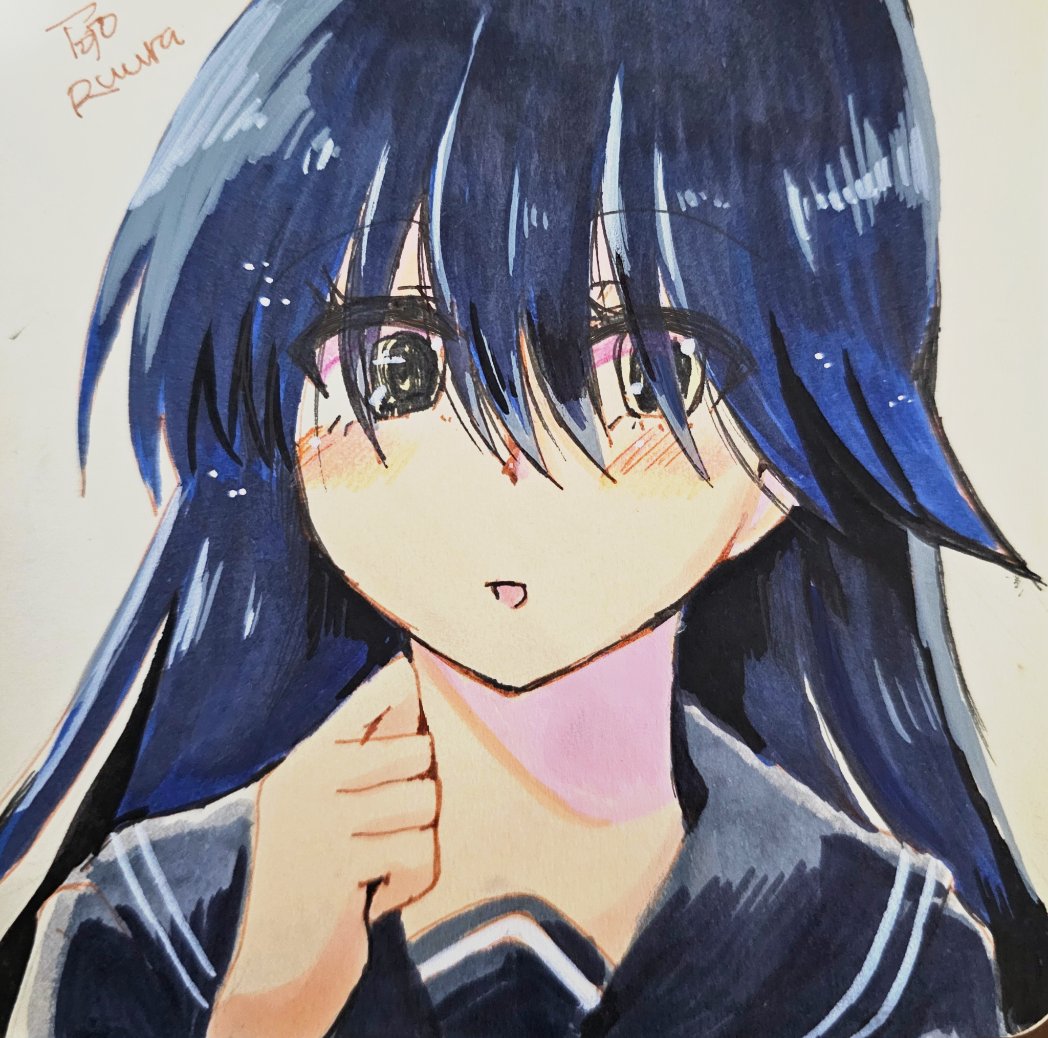 ruuratojo's tweet photo. #ロクのおかしな家
幸子さん　アナログらくがき https://t.co/8hqS2pcxWK