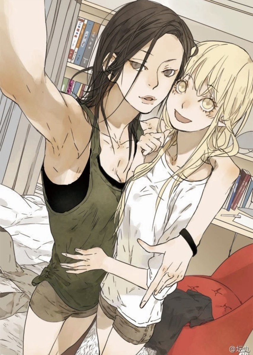 NIGGAFIEDYURI's tweet photo. Back to my roots, they are sooo buzzy omg. I love that Sun jin is unapologetically masc even in school and Qiu Tong is the cutest fem ever. https://t.co/p0B1sNR9rG