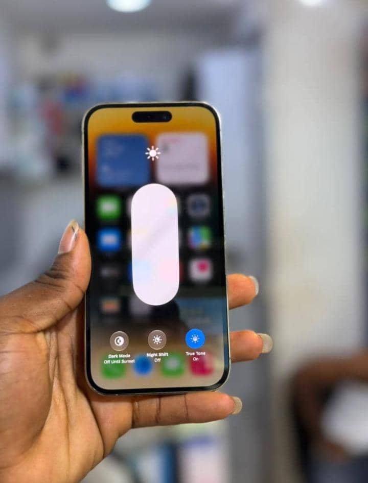 wondaversestore's tweet photo. Open box iPhone 14pro

128GB, Unlocked
Face ID and True Tune ✅> 
BH_ 77%
{White} 

🏷️₦580,000 https://t.co/0zTJSAc6Ka