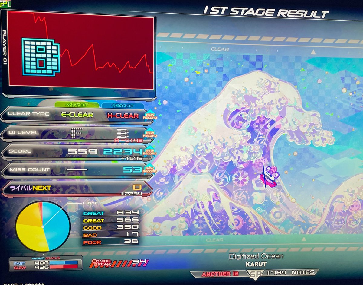 lolotte_hitode's tweet photo. 今日のほし12
新曲とdigitized oceanハード！久しぶりにランプ更新っぽい更新あってうれしい……！ https://t.co/ocI567FxDm