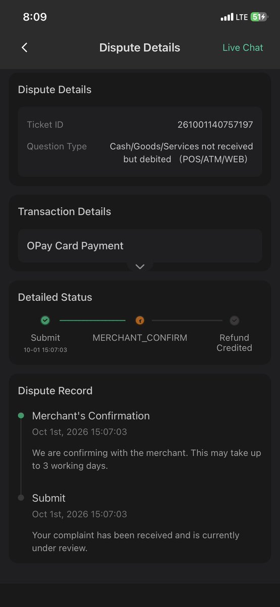 AdeyemiMat83526's tweet photo. @OPay_NG my money for the past 4days I made the transaction with my card the machant has reported the transaction and I have done the same immediately and you refuse to refund me if u guys are tiered of keeping and making our baking easy and without issue u should just fold up wtf https://t.co/vSnH008LR9