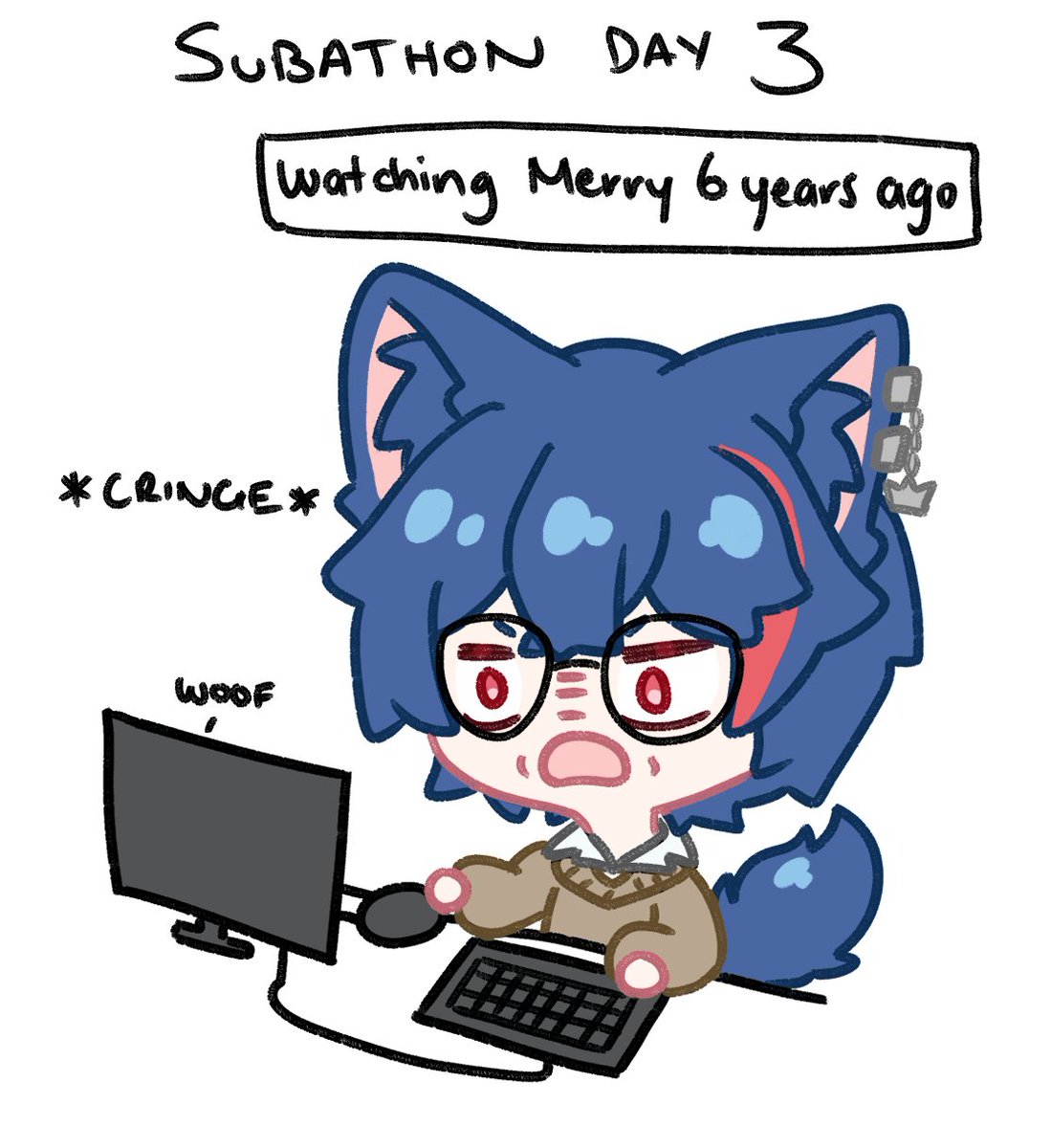 kidzeroith's tweet photo. a doodle of day 3
#MerryArt #Merry6thAnniversary https://t.co/qPK64RRMUT