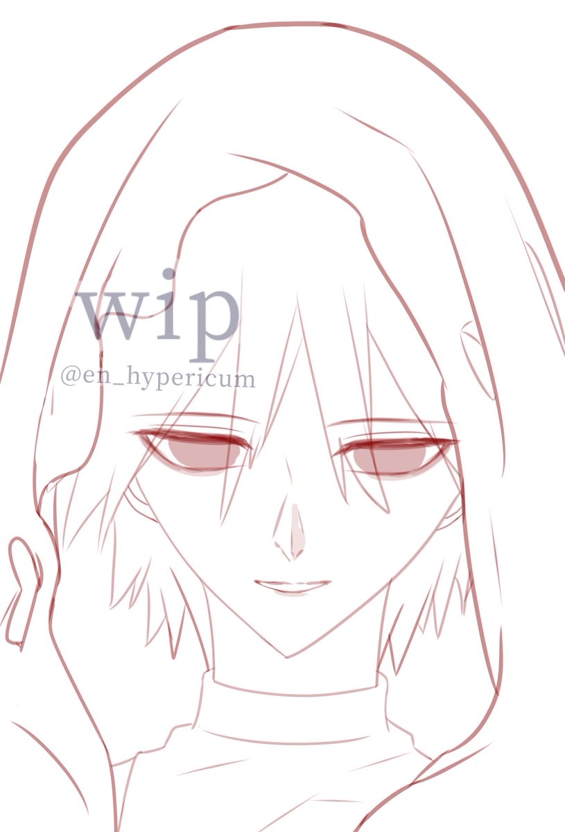 en_hypericum's tweet photo. アクリル色紙作りたさにハサン初描き

#wip 
#イラスト 
#FGO https://t.co/3Dc7ZGVmfn