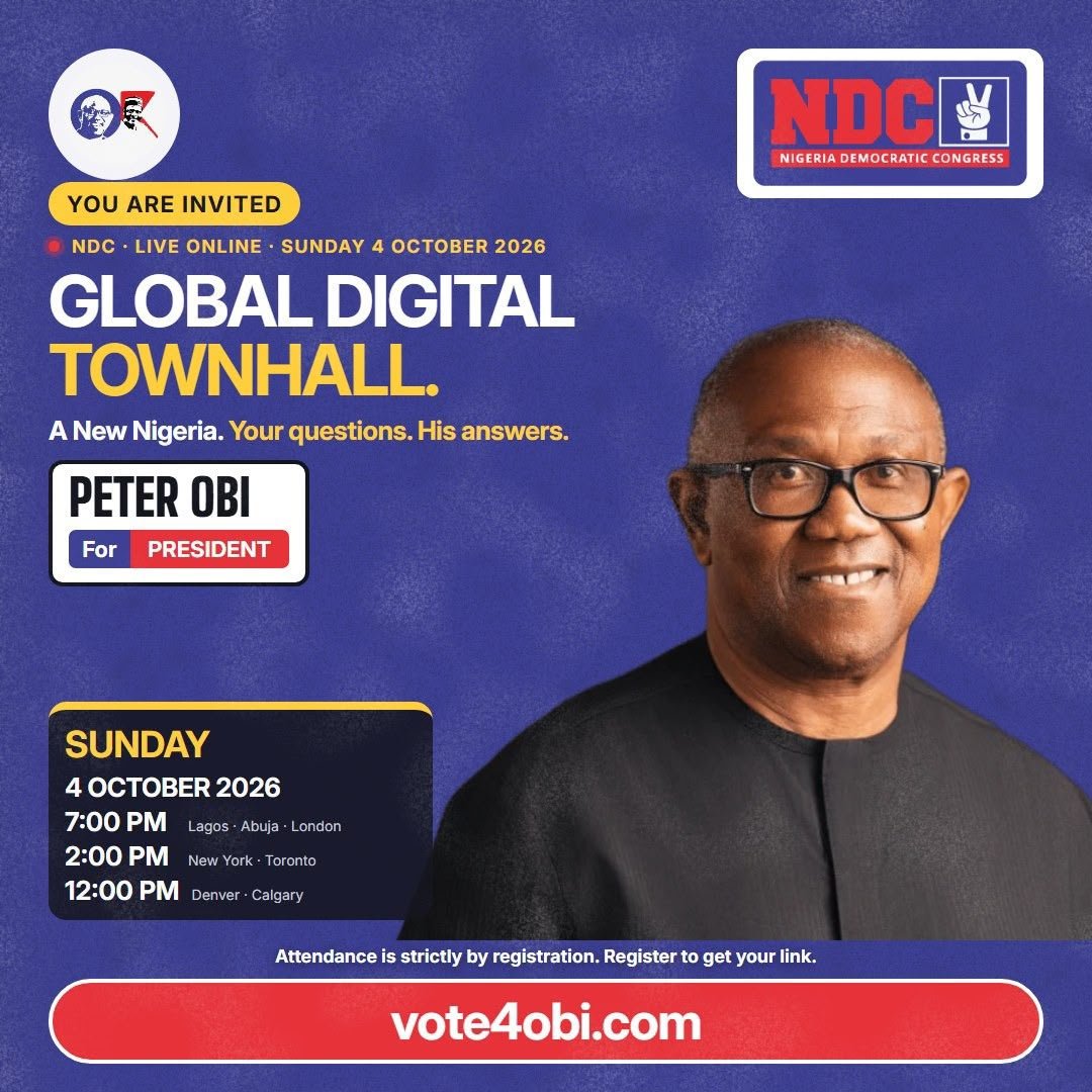 DrDanny2030's tweet photo. If Peter Obi got 6.1 million organic votes in 2023, winning Lagos and the FCT when fuel was 264 naira per litre and hardship was milder, how many would he get now that everyone is tired and fuel is 1,500 naira per litre? He is familiar to everyone now; we need to preach NDC. https://t.co/FG8otCIKQb