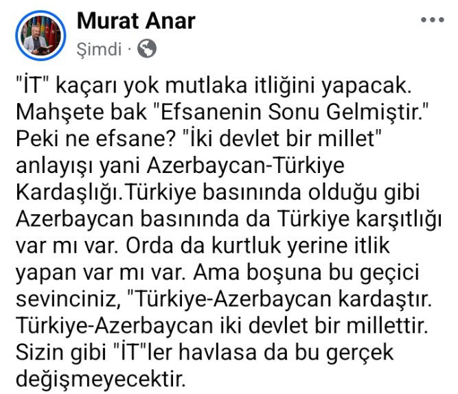 anarmurat's tweet photo. İt mutlaka itliğini yapacak, kurtuluşu yok... #akit https://t.co/Q2RrlkN8Ds