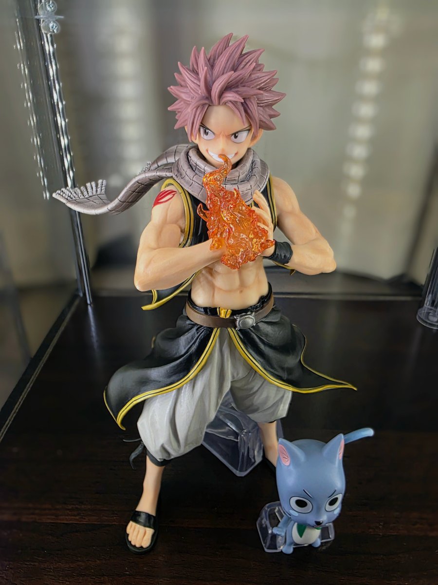gari0709's tweet photo. ナツすっごくいいぞ！
造形、塗装と感動です。

そしてレイブもフェアリーテイルも見返したくなる衝動w

フィギアっていいですね😊

#一番くじ
#フェアリーテイル https://t.co/RLClbw1Iqx