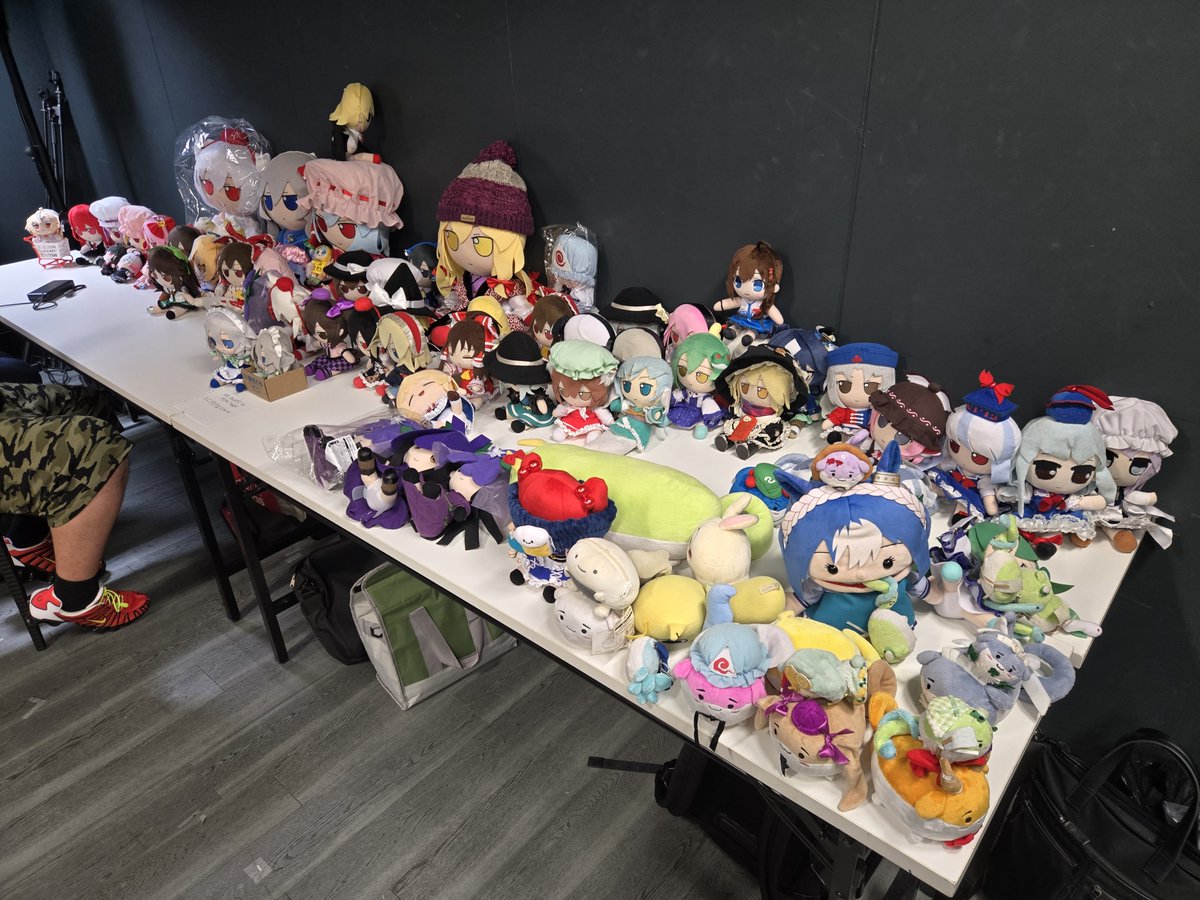 Marisa_Plushie's tweet photo. Post Reitaisai fumo party! https://t.co/HdcIi7a0Mj