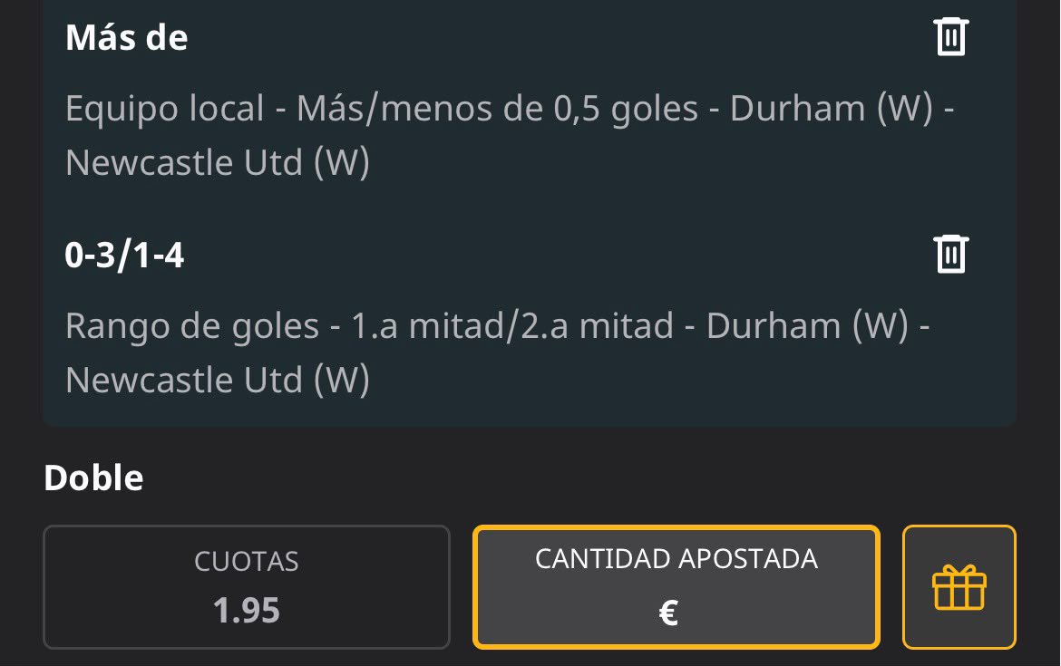 picksonlineprem's tweet photo. Cuota de valor ✨

📝 Veo mucho valor en el gol del Durham hoy. Sí, juegan primero de liga contra último de liga, la diferencia de puntos y nivel puede ser grande, pero NUNCA subestimes al equipo pequeño en CASA.

El Durham en casa es LETAL y el Newcastle deja mucho que desear… https://t.co/73wNfhJX0u
