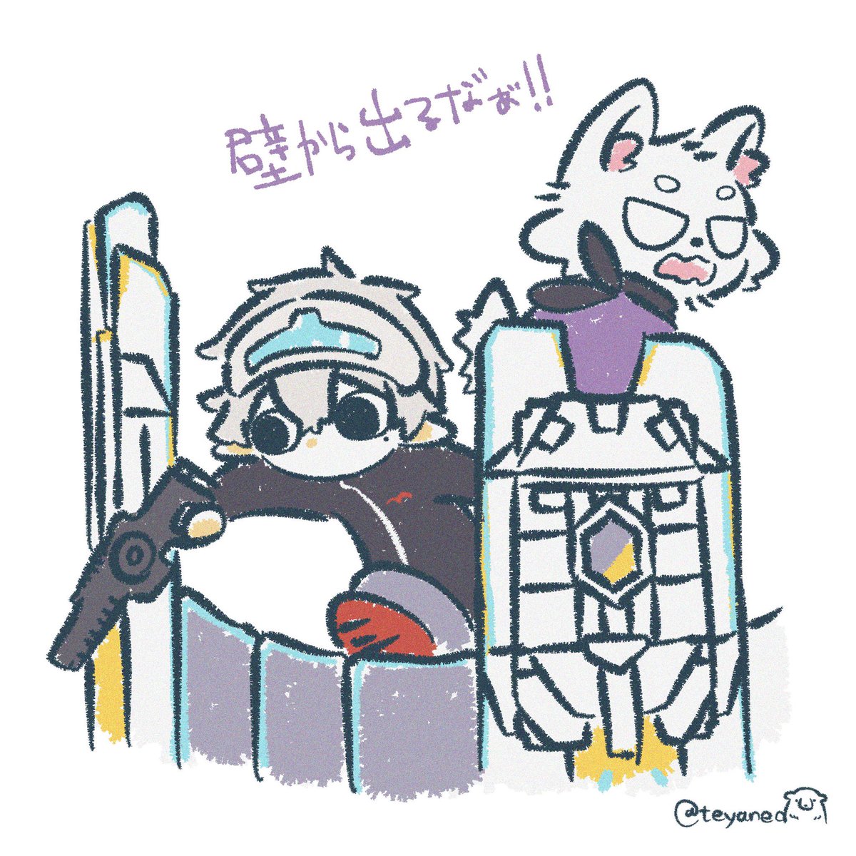 teyaned's tweet photo. #KuzuArt
#ilRastration
#MCFWIN https://t.co/AADr3vLpgG