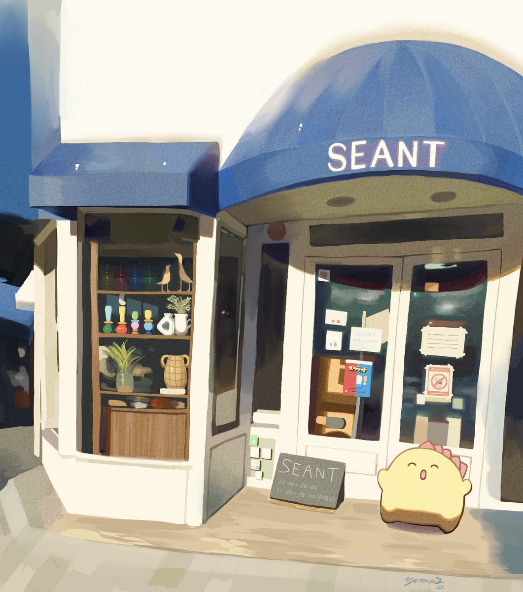 yumekichi_312's tweet photo. 雑貨屋さんの絵を描きました！ https://t.co/c0IEQmUZx7