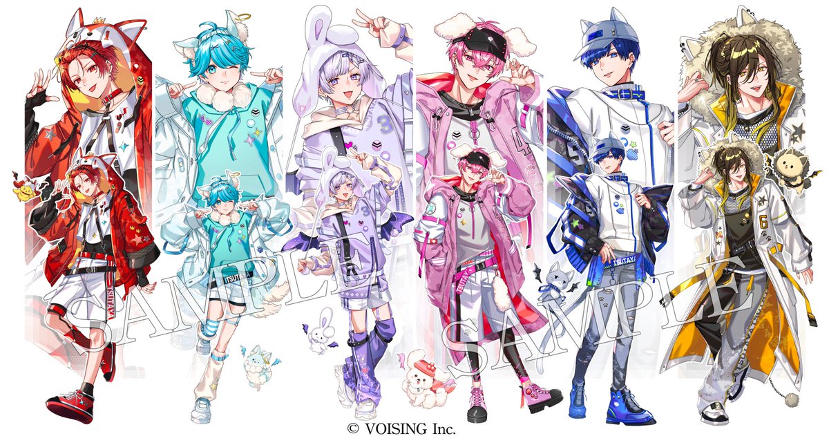 amikraamikra's tweet photo. 【お仕事/WORK】現在イベント開催中の『いれいす POP UP SHOP in SHIBUYA TSUTAYA IP書店』にて立ち絵イラスト、もふめいとイラストを担当させていただきました。11月1日(日)まで開催中とのことです。どうぞよろしくお願いいたします。
#いれいす https://t.co/fgJaRy3XXx