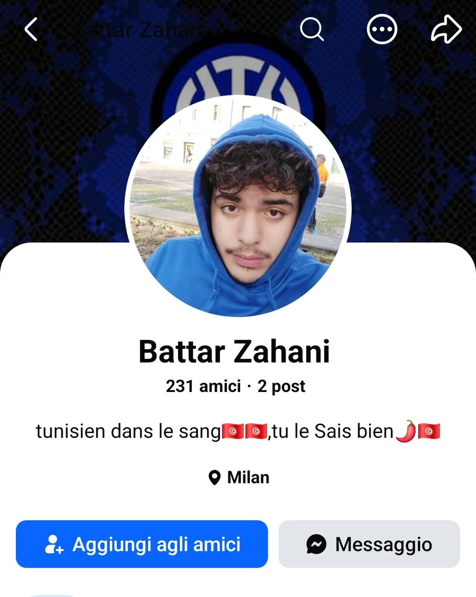 HillelNeuer's tweet photo. Italy Sends Message by Repatriating Antisemitic Criminal to Tunisia: Bravo to 🇮🇹 @Piantedosim for expelling this antisemite to Tunisia after his gang attacked a Rabbi.

He lamented to @Corriere that he grew up in Italy & has no ties to Tunisia.

His page: “Tunisian by blood 🇹🇳🇹🇳”