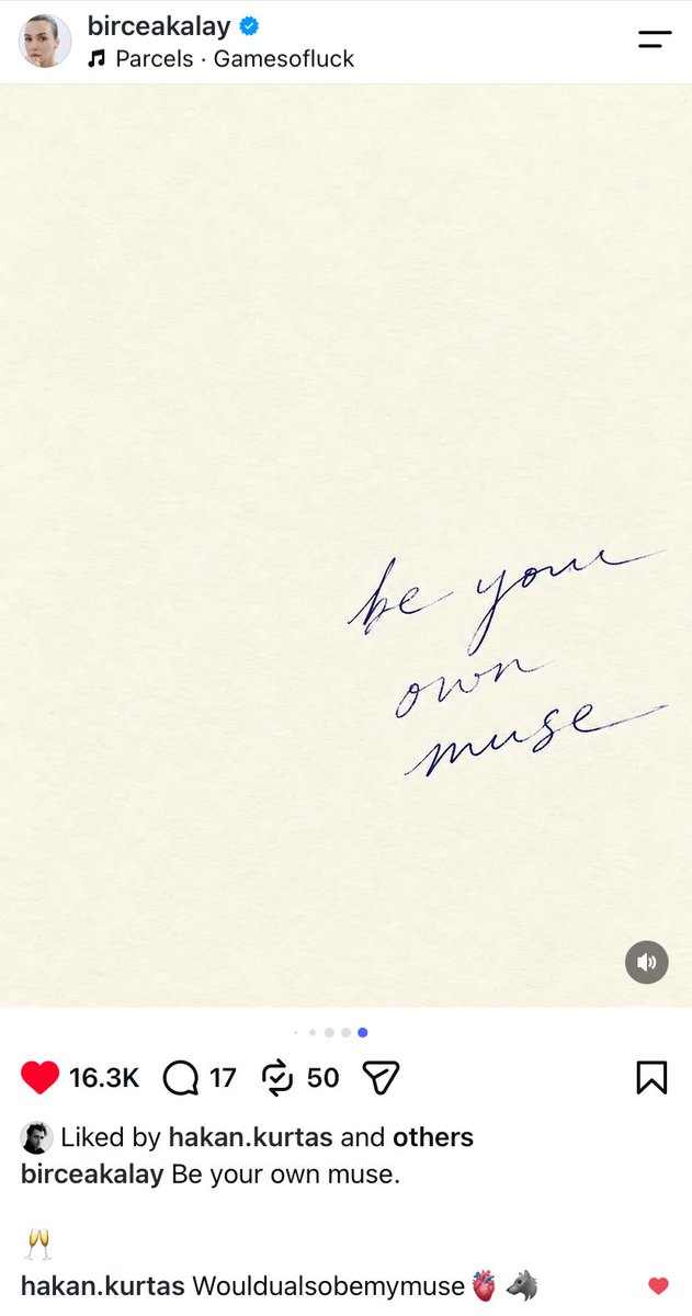 DiziWonderland's tweet photo. Birce Akalay: “Be your own muse 🥂”
Hakan Kurtaş: “Would u also be my muse 🫀🐺”
Find someone who loves, supports & hypes you the way Hakan does 🫠😍❤️
Say MashaAllah for our beautiful #BirHak ❤️🔥✨
#BirceAkalay #HakanKurtaş https://t.co/IYc2I0KEY5