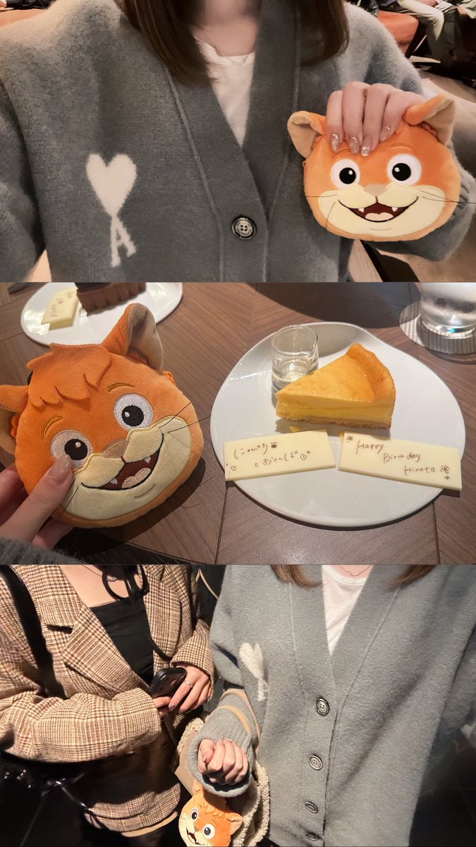 1ejqp7's tweet photo. 友達とにゃんきちさんぽかましてきた♡🐈‍⬛🎀
サプライズでひなたのお誕生日までお祝いしてくれて涙🥲💕よんうぉにちんぐ🫵🏻🌟 https://t.co/7gSD6WQ5vz