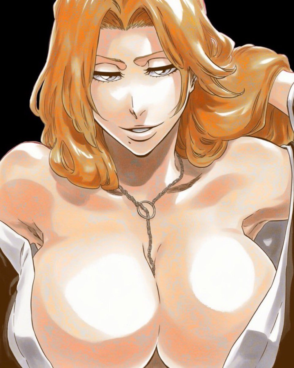 _tesguy's tweet photo. Rangiku’s only job was lieutenant. Kubo still gave her the biggest uniform in the Gotei. https://t.co/vlvpoHlbL1