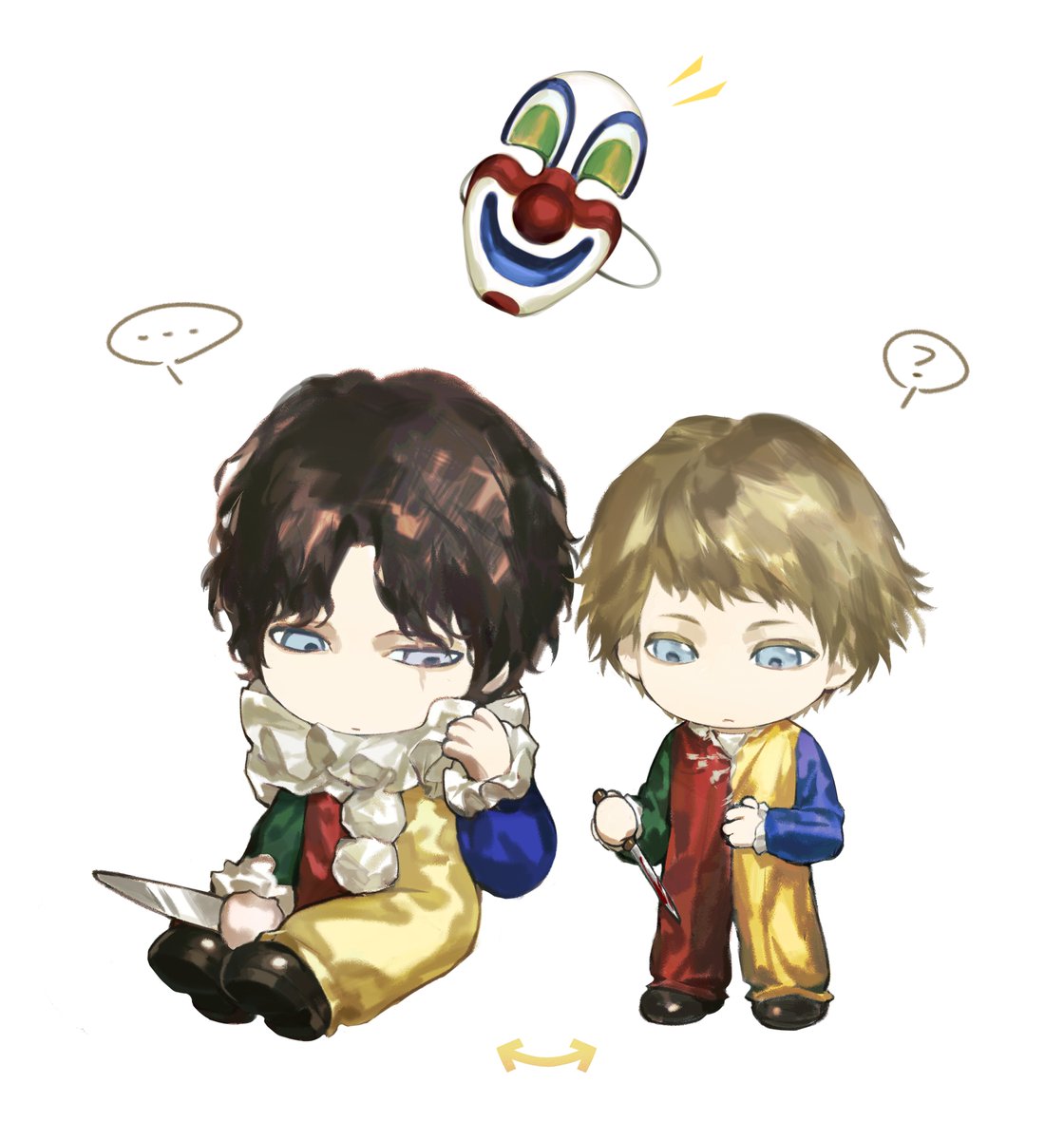 S_hadowyy's tweet photo. 小丑…… https://t.co/T9bU9ASLpm